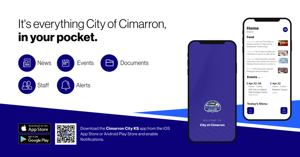 City of Cimarron app promotion