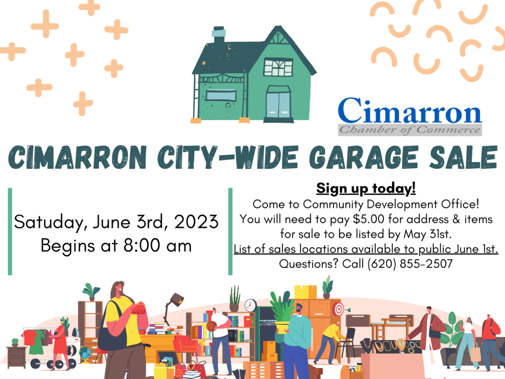 Cimarron City wide garage sale