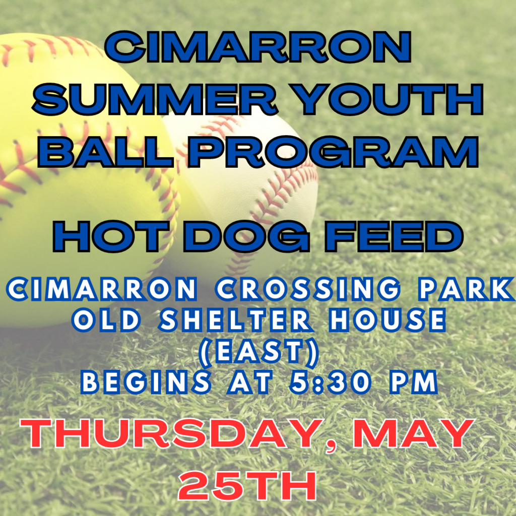 Summer youth ball program hot dog feed