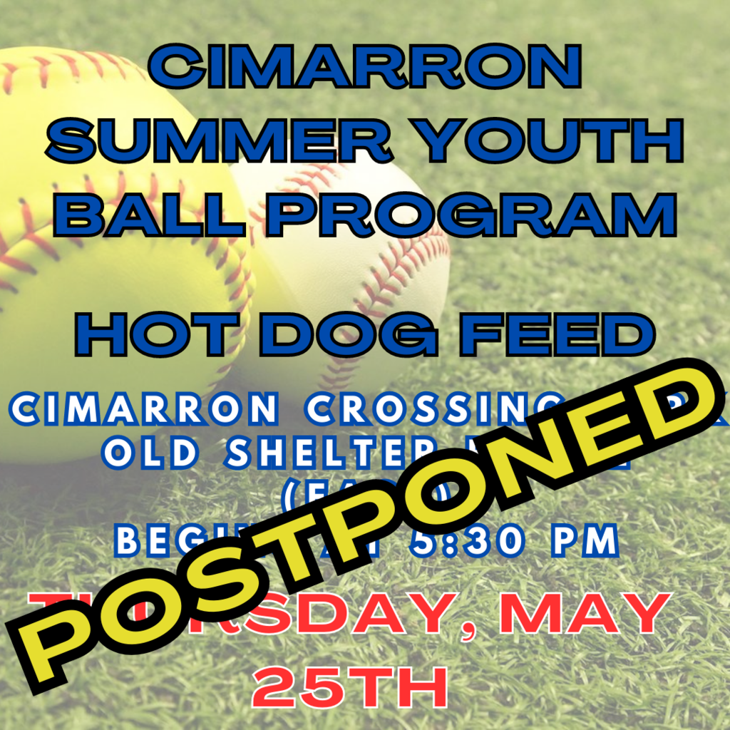 Cimarron youth ball program hotdog feed